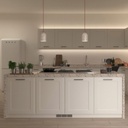 Pendant lamp with textile cable and Mini Campana XS ceramic lampshade – Standard, Without bulb, Glossy white – photo 3