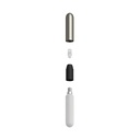 3-drop suspension with P-Light and Rose-One 200mm – Without bulb, Black – photo 6