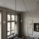 SPIDER - 6-pendant multi-suspension lamp – Without bulb, White – photo 3