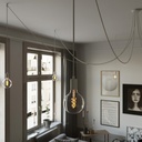 SPIDER Lampada a sospensione multipla a 7 cadute – Senza lampadina, Bianco – foto 3