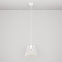 Pendant lamp with cone Ghost bulb – White – photo 3