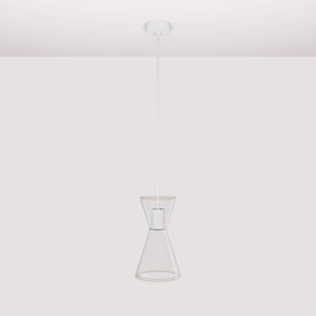 Suspension Ghost Doppio Cono – Blanc – photo 3