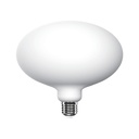 Pendant Lamp with Ellipse Porcelain-Effect LED Bulb – Brushed titanium – photo 5