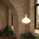 Pendant Lamp with Porcelain Finish – White – photo 2