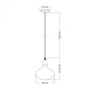 Pendant Lamp with Porcelain Finish – White – photo 6
