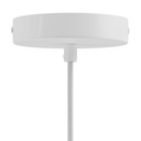 Lampada a sospensione SWING PASTEL con cavo tessile e finiture in metallo – Standard, Senza lampadina, Petrolio – foto 2