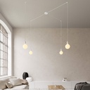 Spider Suspension à 4 lumières – Sans ampoule, Blanc – photo 2
