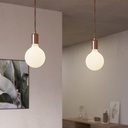 Suspension à 2 descentes avec Rose-One rectangulaire 675 mm – Sans ampoule, Cuivre satiné – photo 3