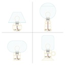 Electronic kit for 5V USB-C battery lamps with threaded E27 lamp holder – White – photo 6