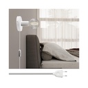 Spostaluce metal wall and ceiling lamp – Without bulb, White, EU – photo 2
