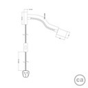 Wandleuchte Spostaluce Flex 30 schwenkbar mit GU10-Spot – Schwarz, UK – Foto 7