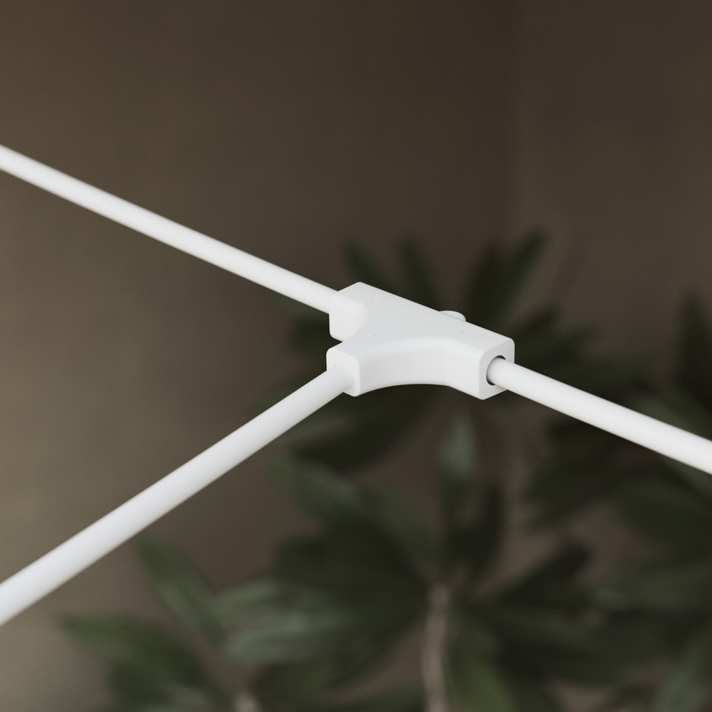 Guirlande lumineuse d'extérieur en grille à 7 lumières IP67 Marina GRID – Blanc sable, UE – photo 8