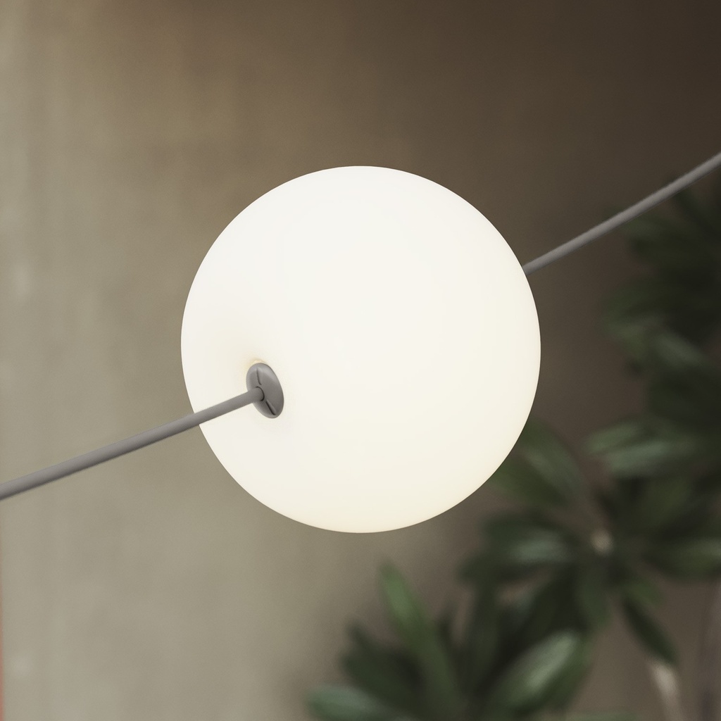 3-light outdoor string light IP67 Marina3 Cherry – Grey, EU, 70 cm – photo 4