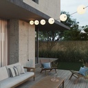 Guirlande lumineuse 6 points lumineux extérieur IP67 Marina6 Cherry – Gris, UE, 70 cm – photo 2