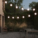 Catena luminosa 12 punti luce IP67 Marina12 Cherry – Grigio, EU – foto 2