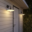 Applique Fermaluce Modulair per paralume con estensione a L e componenti IP65 – Senza lampadina, Nero – foto 2