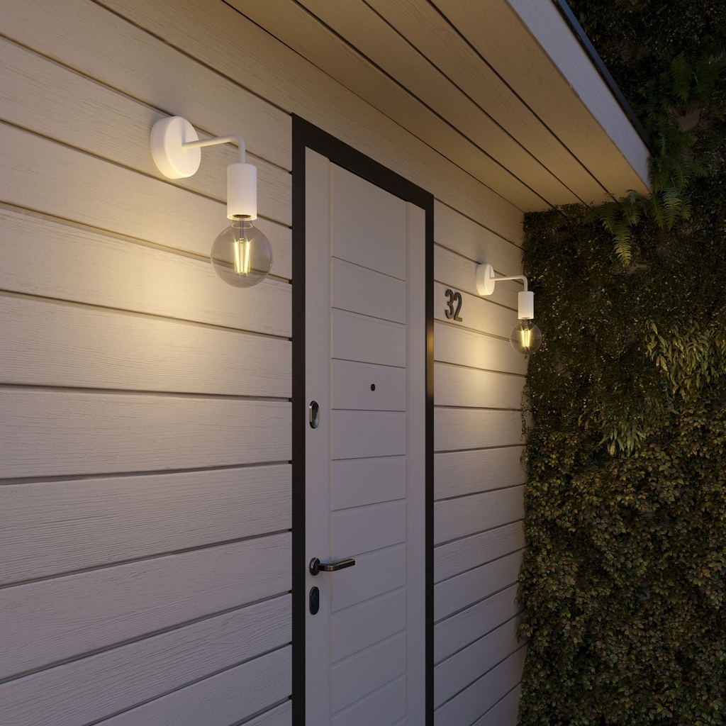 Applique Fermaluce Modulair ELEGANT con estensione a L IP65  1