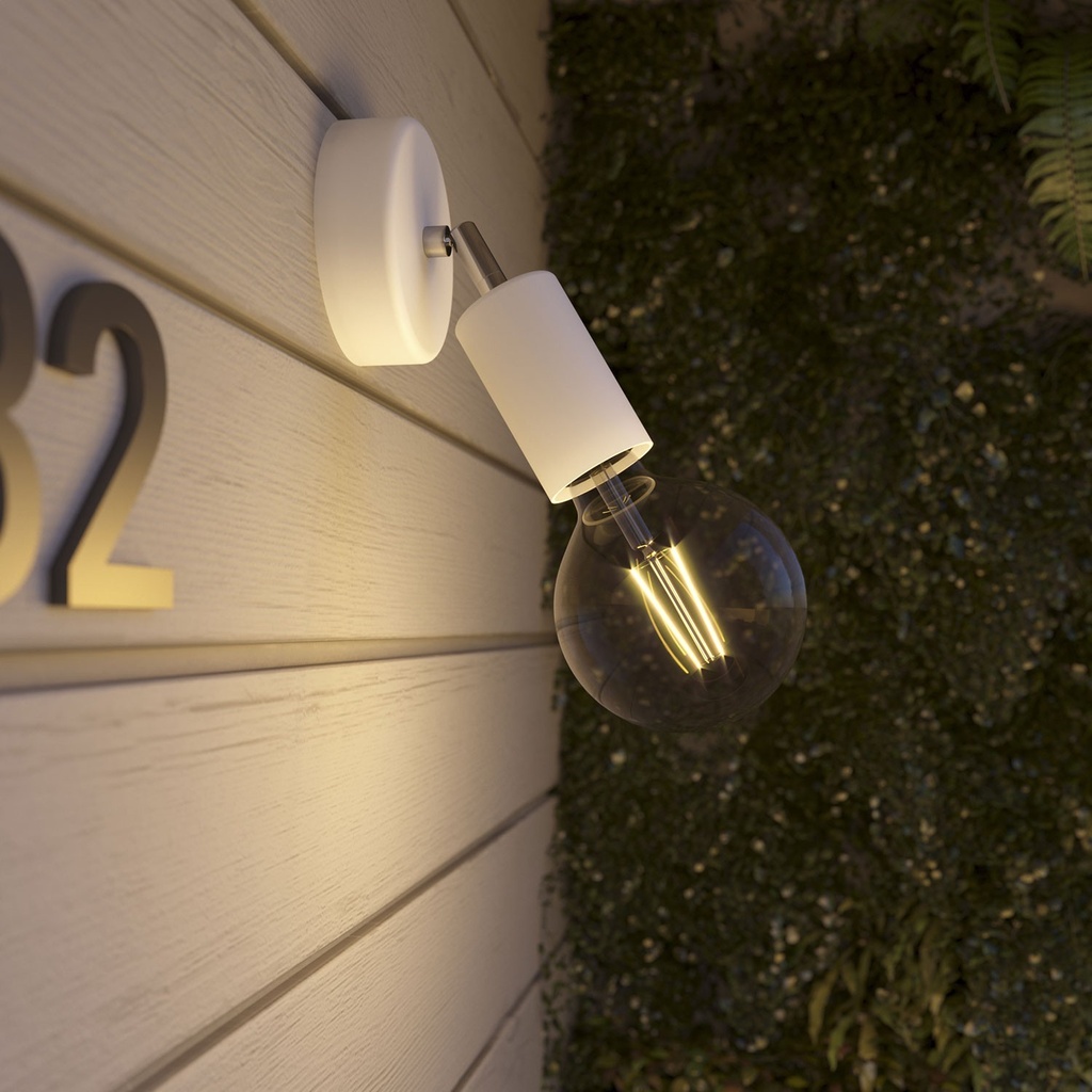 Wall light Fermaluce Modulair ELEGANT IP65 with adjustable joint – Without bulb, White – photo 3
