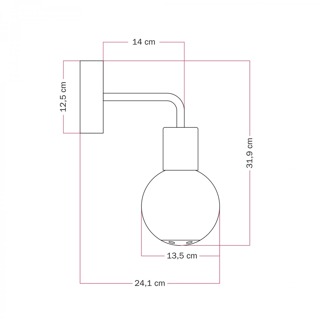 Applique d'extérieur Modulair avec extension en L et sphère Unbreak-a-Ball – Sans ampoule, Blanc – photo 7