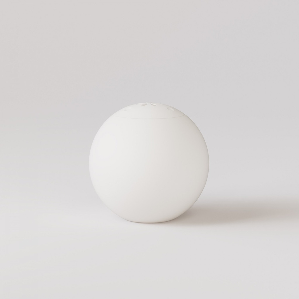 Applique d'extérieur Modulair IP65 avec articulation et abat-jour sphérique – Sans ampoule, Blanc – photo 5
