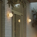 Applique da esterno IP44 e paralume a sfera Unbreak-a-Ball - IO – Senza lampadina, Bianco – foto 2