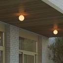 Applique da esterno IP44 e paralume a sfera Unbreak-a-Ball - IO – Senza lampadina, Bianco – foto 3