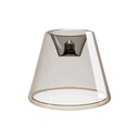 Pendelleuchte für Schienensystem mit Cone Ghost-Lampe smoky – Weiß, Powergear – Foto 5