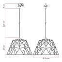 Pendelleuchte für Schienensysteme mit Dome-Lampenschirm – Ohne Leuchtmittel, Weiß, Powergear – Foto 6