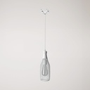 Track suspension lamp with Magnum bottle shade – photo 8