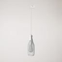 Track suspension lamp with Magnum bottle shade – photo 9