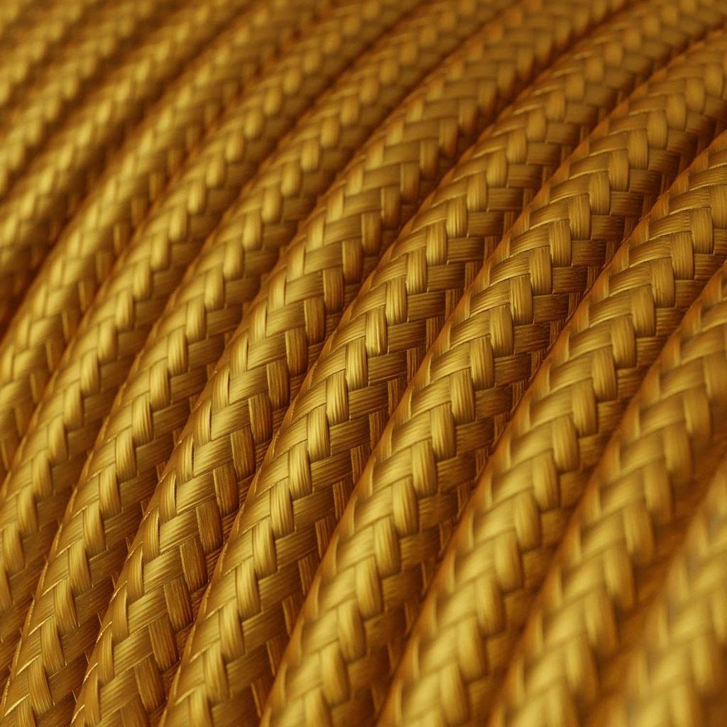 Cavo elettrico tessile RM rotondo lucido 2x0.75mm / 3x0.75mm 1