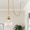 Cavo elettrico tessile RM rotondo lucido 2x0.75mm / 3x0.75mm – oro, 2x0,75 mm² – foto 4