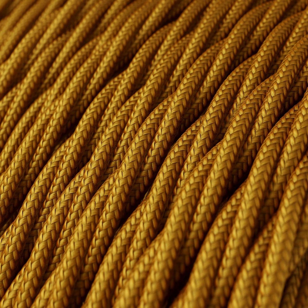 Cavo elettrico tessile TM trecciato lucido 2x0.75mm / 3x0.75 1