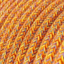 Textilkabel RX rund 2x0.75mm / 3x0.75mm – Baumwolle Indian Summer, 2x0,75 mm² – Foto 2