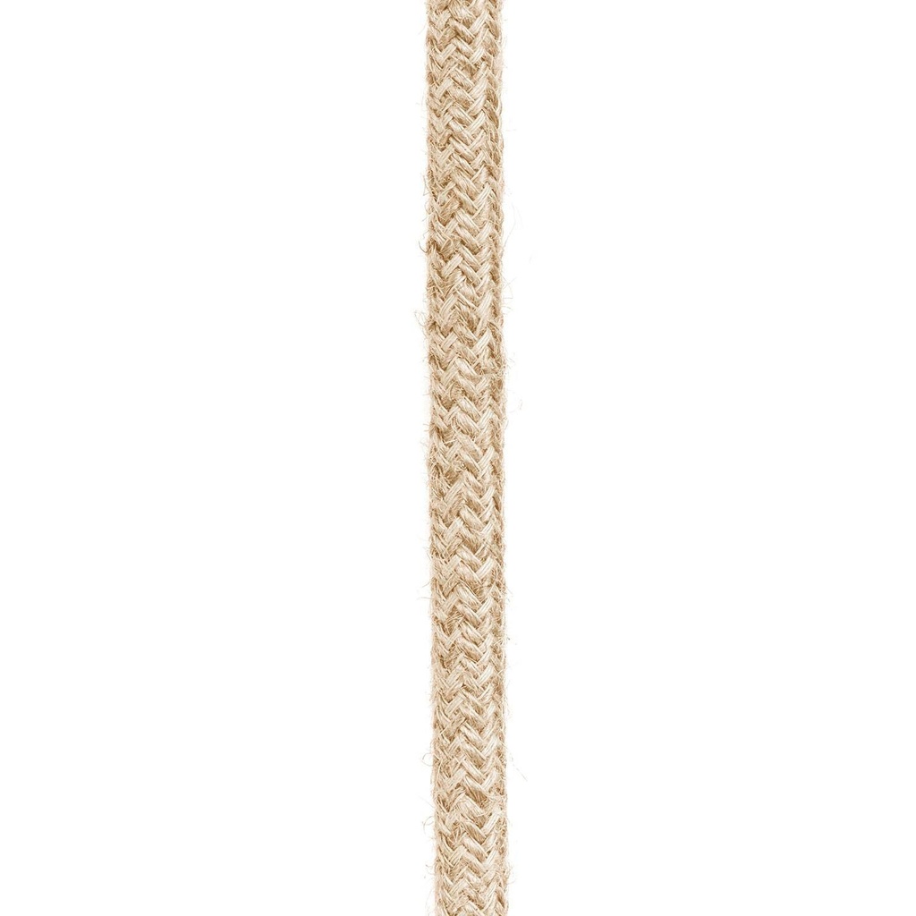 Cavo elettrico tessile rotondo in juta e lino RN 2x0.75mm / 3x0.75mm – Juta naturale, 2x0,75 mm² – foto 5