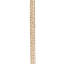 Cavo elettrico tessile rotondo in juta e lino RN 2x0.75mm / 3x0.75mm – Juta naturale, 2x0,75 mm² – foto 5