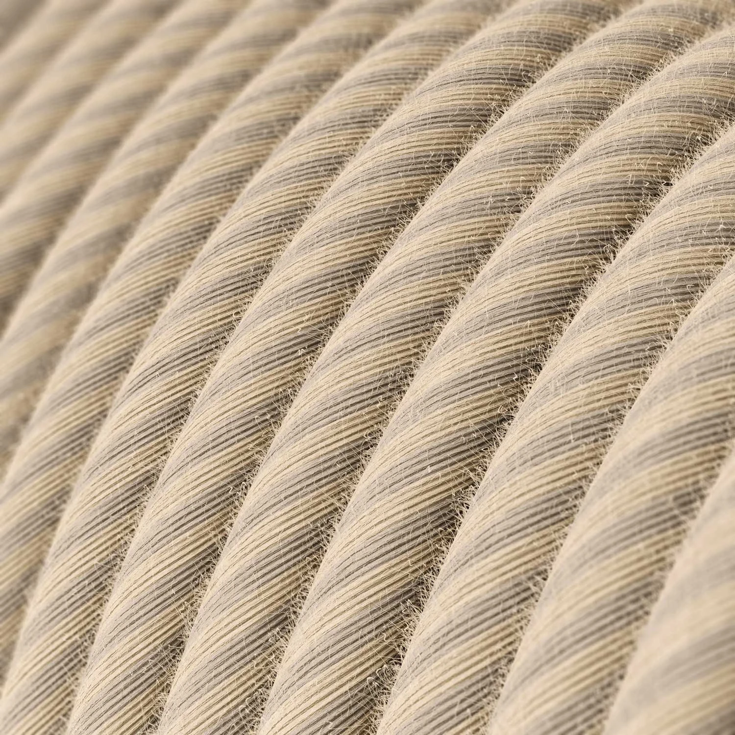 Cavo elettrico tessile rotondo in cotone Vertigo ERD 2x0.75m 1
