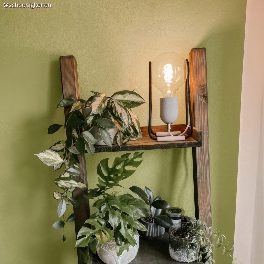 Kit douille E27 en ciment – Ciment clair – photo 7