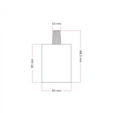 Wooden E27 lamp holder kit – White – photo 3
