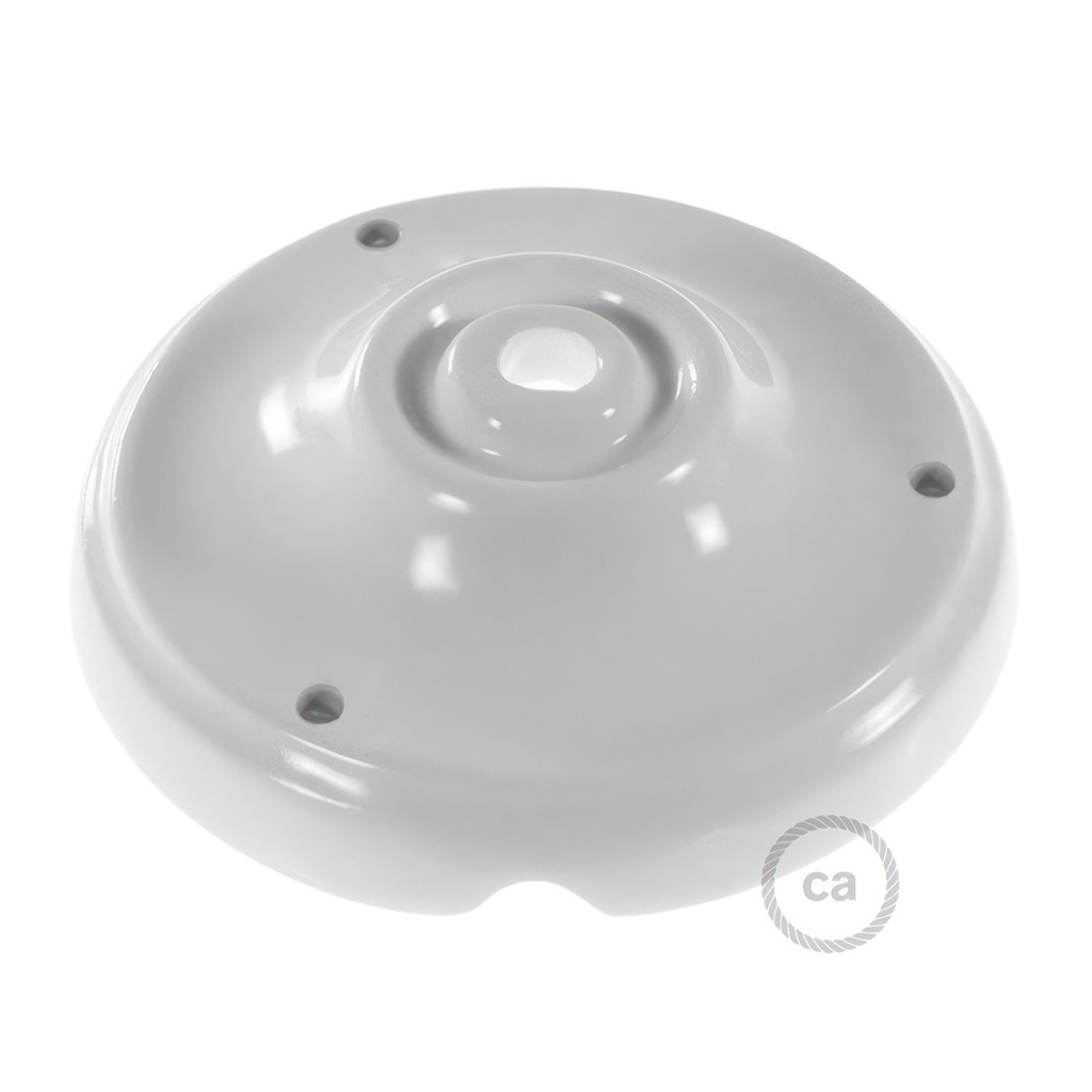 Porcelain ceiling rose kit – White – photo 2