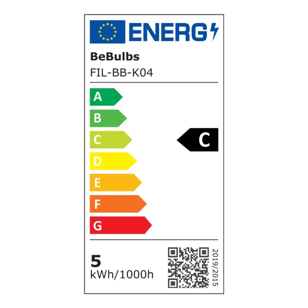 LED-Glühbirne Sofia G125 4.8W 806lm E27 2700K dimmbar – Weiß – Foto 4