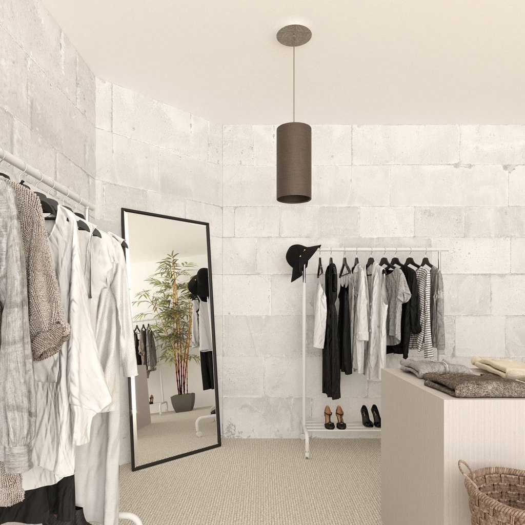 Rosace Rose-One ronde, diamètre 200 mm avec 1 trou et 4 trous latéraux – Blanc, Blanc mat – photo 4
