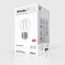 LED-Glühbirne Transparent Globetta G45 2W 136Lm E27 2700K – E08 – Foto 4
