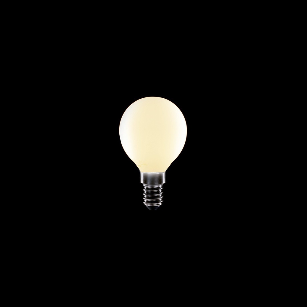 Lampadina LED effetto porcellana CRI 95 G45 5,9W 550Lm E14 2 1