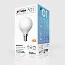 Lampadina LED effetto porcellana CRI 95 G45 5,9W 550Lm E14 2700K dimmerabile - P01 – foto 4