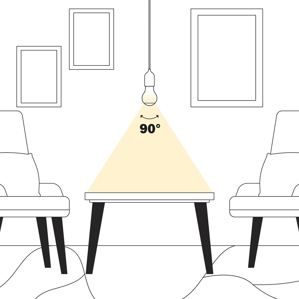 LED spot-effect bulb A60 7W 806Lm 2700K dimmable - A08 – photo 7