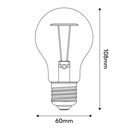 LED spot-effect bulb A60 7W 806Lm 2700K dimmable - A08 – photo 8