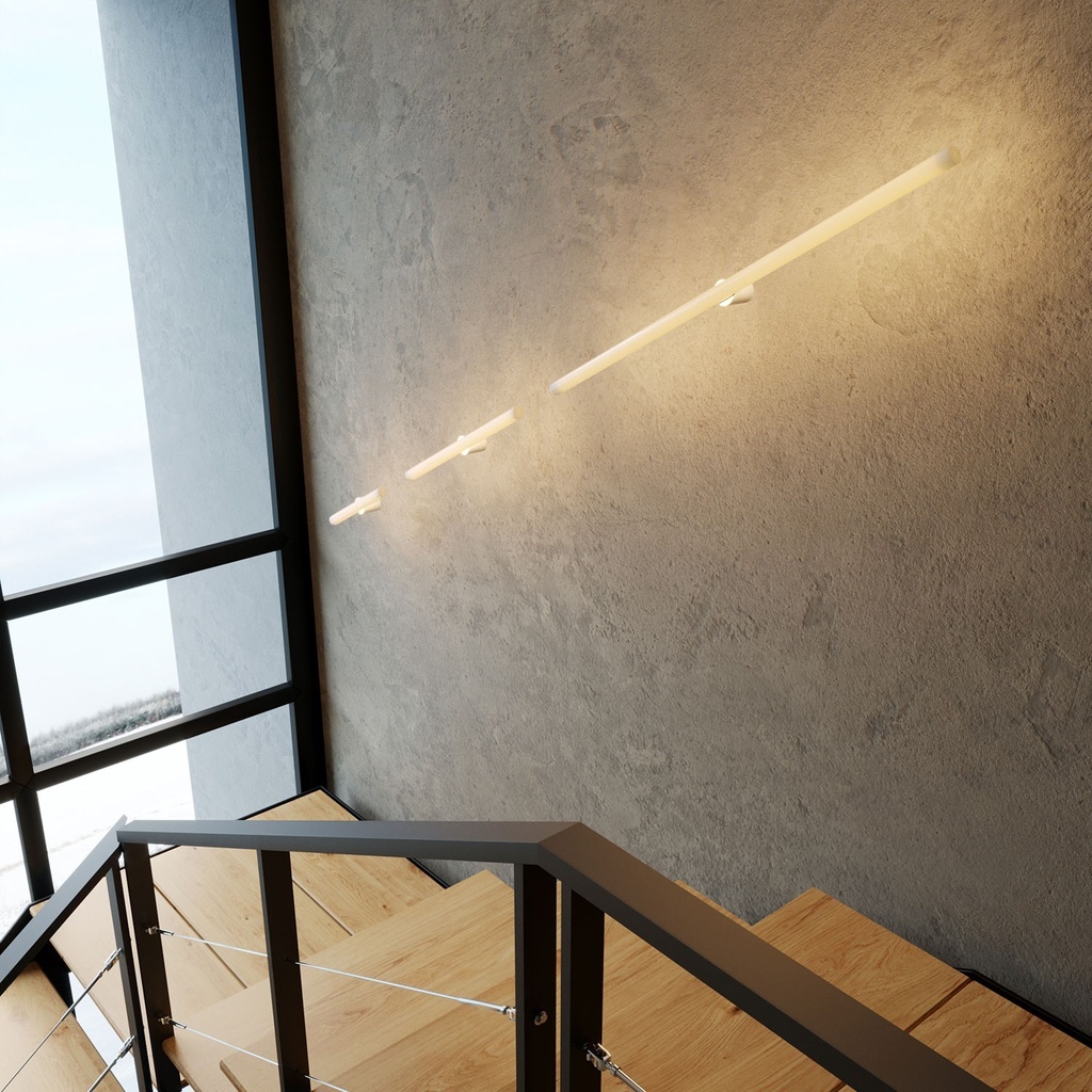 Portalampada Esse14 da parete o soffitto con attacco S14d - Waterproof IP44 – Bianco – foto 7