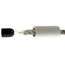 Kit douille E27 en bois pour cordon 2XL – Blanc – photo 3