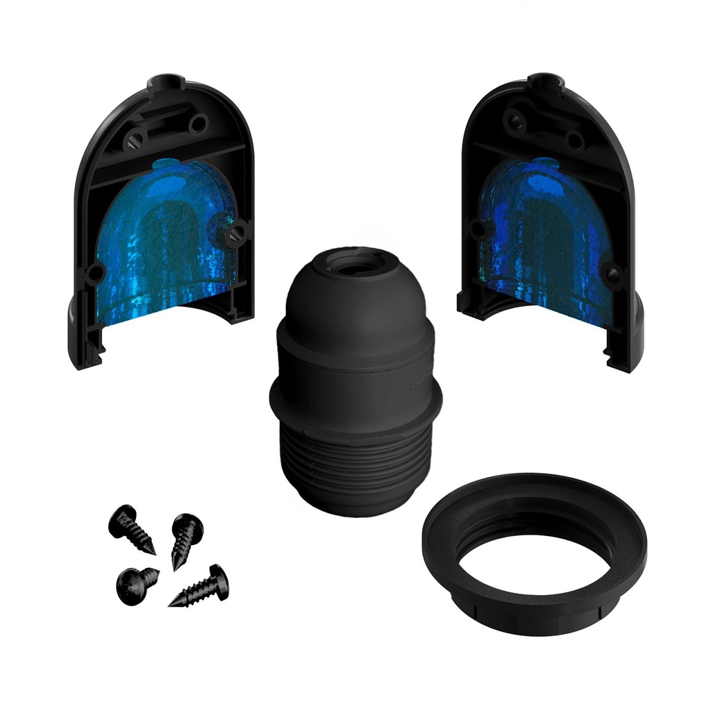 EIVA PASTEL Kit portalampada per esterno in silicone E27 IP6 1